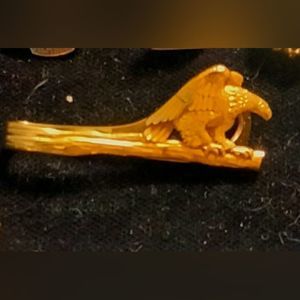 Tiffany & Co vtg Vermeil men's tie tack super rare!